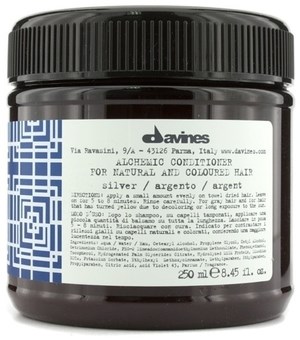 Davines Alchemic Conditioner for natural and coloured hair (silver) - Кондиционер Алхимик 250мл для натуральных и окрашенных волос (серебряный) - фото 5614