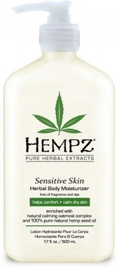 Молочко "Hempz Sensitive Skin Herbal Moisturizer Чувствительная кожа увлажняющее" 500мл для тела - фото 5895