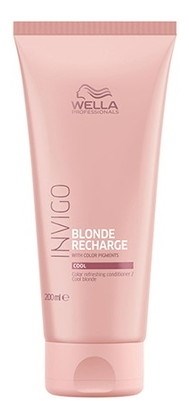 Wella Professionals INVIGO Blonde Recharge Refreshing Conditioner Cool Blonde - Оттеночный бальзам-уход для холодных светлых оттенков 200мл - фото 6759