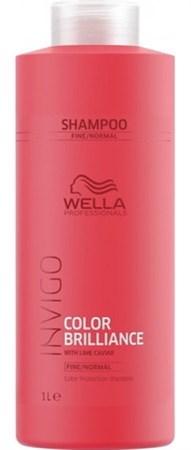 Wella Professionals INVIGO Color Brilliance Fine/Normal Protection Shampoo - Шампунь защита цвета для окрашенных нормальных и тонких волос 1000мл - фото 6782