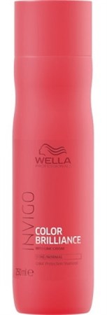 Wella Professionals INVIGO Color Brilliance Fine/Normal Protection Shampoo - Шампунь защита цвета для окрашенных нормальных и тонких волос 250мл - фото 6783