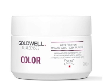 Goldwell Dualsenses Color 60SEC Treatment - Маска уход 60 секунд для блеска окрашенных волос 200мл - фото 6935