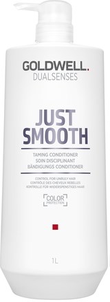 Goldwell Dualsenses Just Smooth Taming Conditioner - Кондиционер усмиряющий для непослушных волос 1000мл - фото 6942