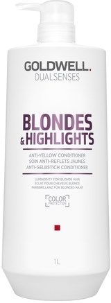 Goldwell Dualsenses Blondes and Highlights Anti-Yellow Conditioner - Кондиционер против желтизны 1000мл - фото 6953