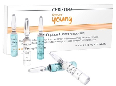 Christina Forever Young Fusion Multi-Peptide Fusion Ampoules - Ампулы с сывороткой для омоложения кожи 10шт х 3мл - фото 7310