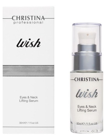 Christina Wish Eyes & Neck Lifting Serum - Подтягивающая сыворотка для кожи век и шеи 30мл - фото 7342