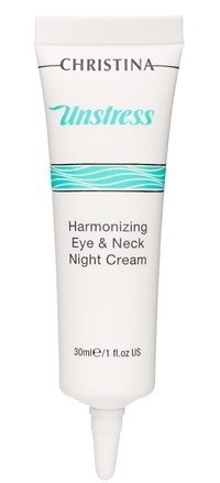 Christina Unstress Harmonizing eye and neck Night Cream - Ночной крем гармонизирующий для кожи век и шеи 30мл - фото 7363