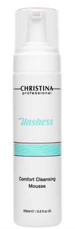 Christina Unstress Comfort Cleansing Mousse - Очищаюший мусс комфорт 200мл - фото 7366