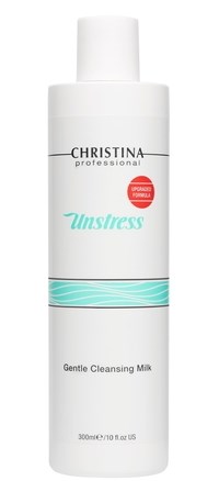 Christina Unstress Gentle Cleansing Milk - Молочко мягкое очищающее 300мл - фото 7368