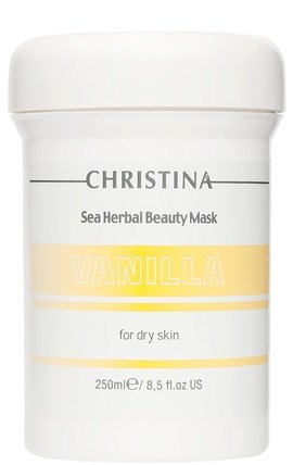 Christina Sea Herbal Beauty Mask Vanilla for dry skin - Маска красоты на основе морских трав для сухой кожи "Ваниль" 250мл - фото 7383