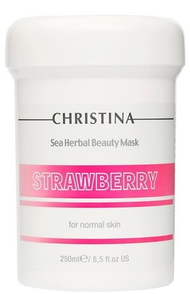 Christina Sea Herbal Beauty Mask Strawberry for normal skin - Маска красоты на основе морских трав для нормальной кожи "Клубника" 250мл - фото 7384