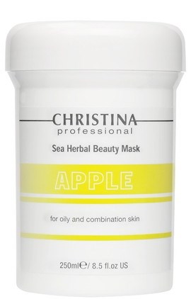 Christina Sea Herbal Beauty Mask Apple for oily and combination skin - Маска красоты на основе морских трав для жирной и комбинированной кожи "Яблоко" 250мл - фото 7385