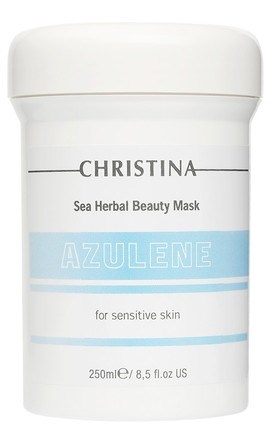 Christina Sea Herbal Beauty Mask Azulene for sensitive skin - Маска красоты на основе морских трав для чувствительной кожи "Азулен" 250мл - фото 7386