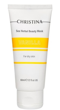 Christina Sea Herbal Beauty Mask Vanilla for dry skin – Маска красоты на основе морских трав для сухой кожи «Ваниль» 60мл - фото 7389