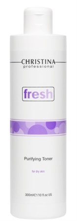 Christina Fresh Purifying Toner for dry skin – Очищающий тоник для сухой кожи 300мл - фото 7416