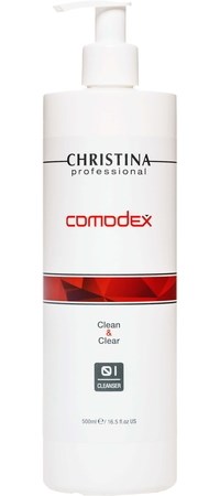 Christina Comodex Clean & Clear Cleanser - Гель очищающий (шаг 1) 500мл - фото 7428