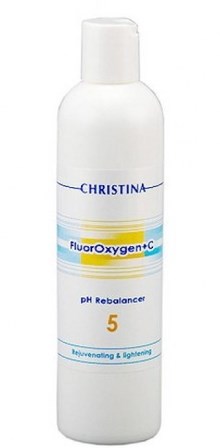 Christina FluorOxygen+C pH Rebalancer - Ребалансирующий лосьон (шаг 5) 300мл - фото 7444