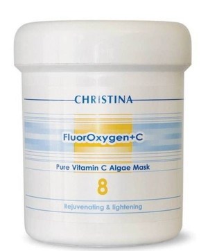 Christina Fluoroxygen +C Pure Vitamin C Algae Mask - Маска водорослевая с витамином С ( шаг 8 ) 150мл - фото 7447