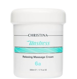 Christina Unstress Relaxing Massage Cream – Расслабляющий массажный крем (шаг 6a) 500мл - фото 7509