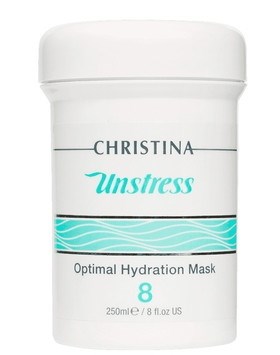 Christina Unstress Optimal Hydration Mask – Оптимально увлажняющая маска (шаг 8) 250мл - фото 7512