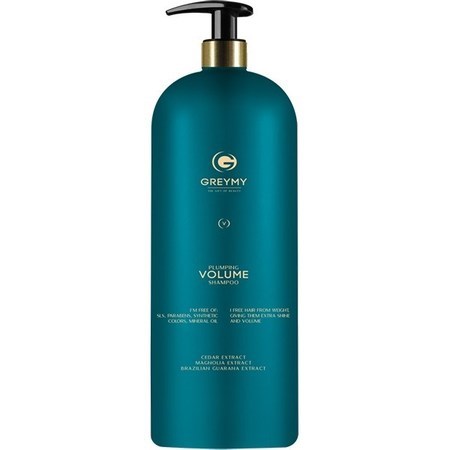 GREYMY VOLUME Plumping Volume Shampoo - Уплотняющий шампунь для объема волос 1000мл - фото 8098