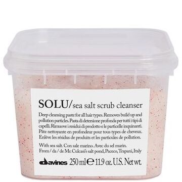 Davines Solu Sea Salt Scrub Cleanser - Скраб с морской солью 250ml - фото 8246