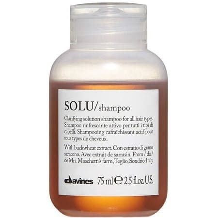 Davines Essential Haircare Solu Refreshing Solution shampoo - Шампунь освежающий для глубокого очищения волос 75мл - фото 8270