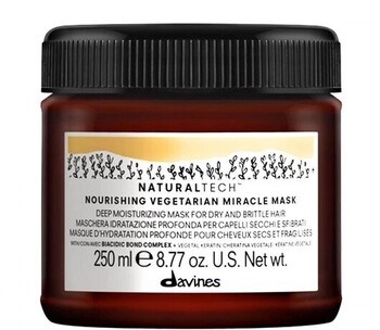 Davines Natural Tech Nourishing Restructuring Miracle - Маска для волос питательная восстанавливающая «Чудесное восстановление» 250мл - фото 8274
