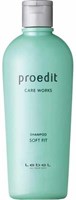 Lebel Proedit Care Works Soft Fit Shampoo - Шампунь 300мл для жестких и непослушных волос