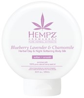 Hempz Blueberry Lavender & Chamomile Herbal Day & Night Softening Body Silk - Шёлк для лица и тела смягчающий Лаванда, Ромашка и Дикие Ягоды 250мл