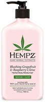 Молочко "Hempz Blushing Grapefruit Raspberry Moisturizer Грейпфрут и малина" 500мл для тела