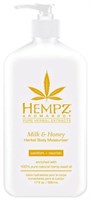 Hempz Milk & Honey Herbal Body Moisturizer - Молочко для тела увлажняющее Молоко и Мёд 500мл