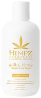 Hempz Milk & Honey Herbal Body Wash - Гель для душа Молоко & Мёд 237мл