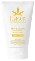 Hempz Milk & Honey Herbal Hand & Foot Creme - Крем для рук и ног Молоко и Мёд 100мл