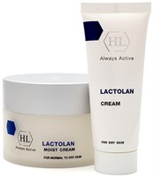 Holy Land Lactolan moist cream for dry - Крем легкий увлажняющий 70мл