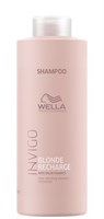 Wella Professionals INVIGO Blonde Recharge Refreshing Shampoo - Шампунь нейтрализатор желтизны для холодных светлых оттенков 1000мл