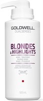 Goldwell Dualsenses Blondes and Highlights 60sec Treatment - Маска интенсивный уход 60 секунд для осветленных волос 500мл