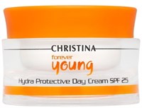 Christina Forever Young Hydra Protective Day Cream SPF25 - Дневной крем гидрозащитный 50мл