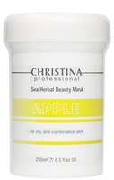 Christina Sea Herbal Beauty Mask Apple for oily and combination skin - Маска красоты на основе морских трав для жирной и комбинированной кожи "Яблоко" 250мл