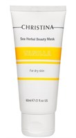 Christina Sea Herbal Beauty Mask Vanilla for dry skin – Маска красоты на основе морских трав для сухой кожи «Ваниль» 60мл