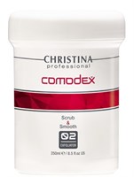 Christina Comodex Scrub & Smooth Exfoliator - Скраб-эксфолиатор выравнивающий 250мл (шаг 2)
